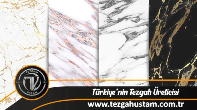 Gerçek mermer mutfak tezgahı